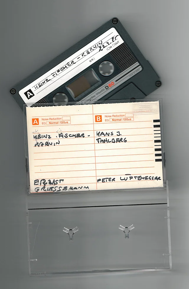 Kompaktkassette aus der Sammlung „Von Tag zu Tag“ des ORF