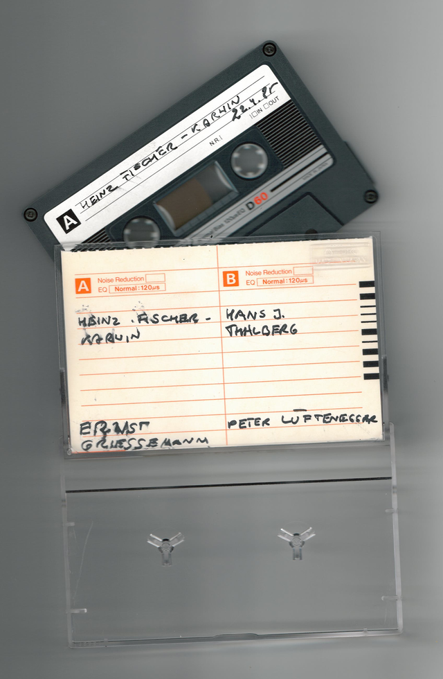 Kompaktkassette aus der Sammlung „Von Tag zu Tag“ des ORF