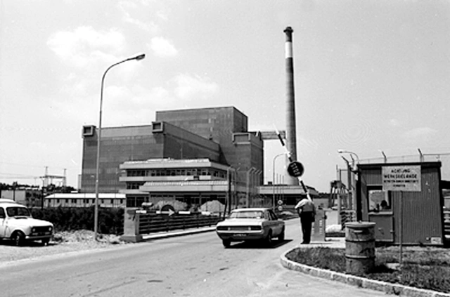 Das Atomkraftwerk Zwentendorf.