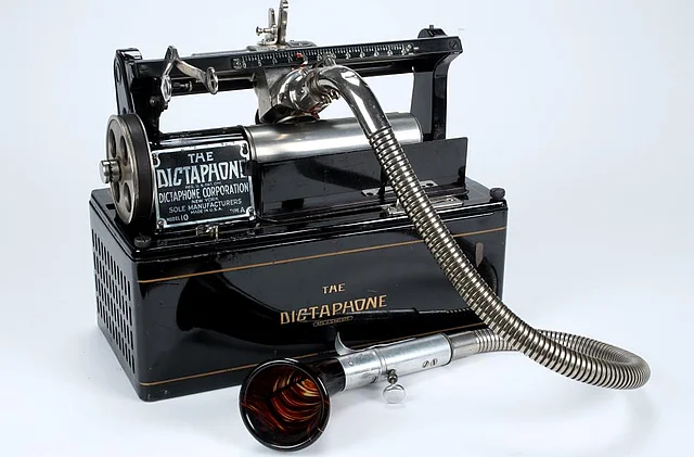 Diktiergerät „Dictaphone“ Model 10 Type A, 1920er Jahre