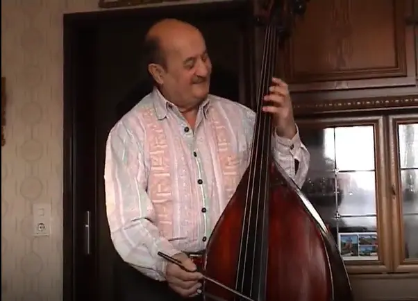 Wilhelm Horvath am Kontrabass, Videostill