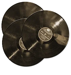 <p>Schellack-Platten</p>