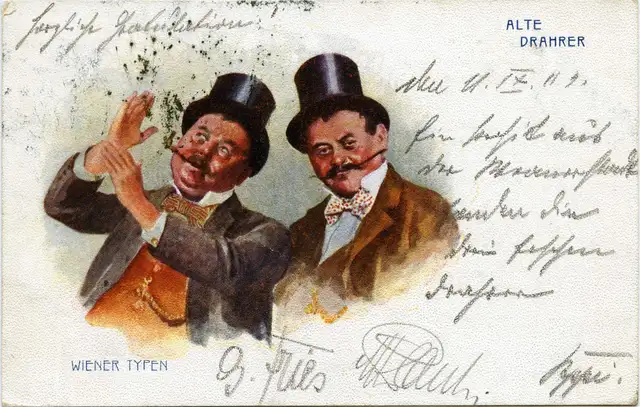 Wiener Typen - Alte Drahrer