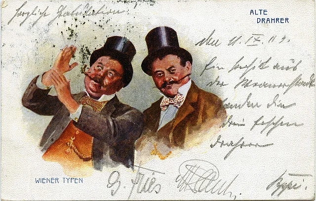 Wiener Typen - Alte Drahrer