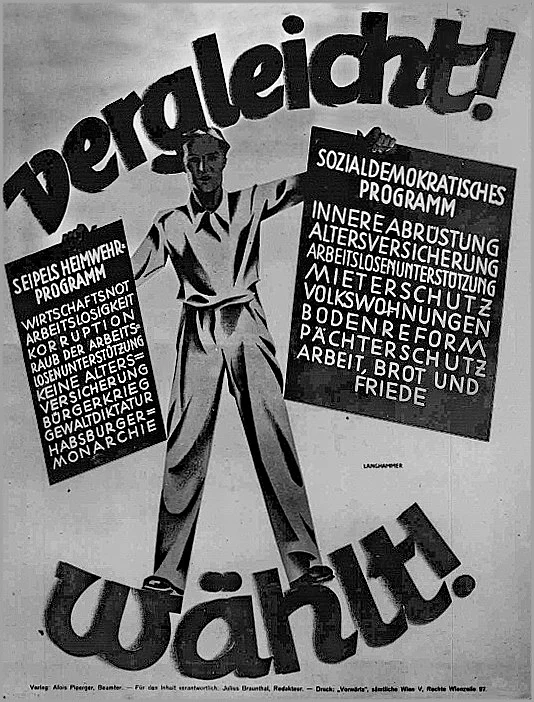 Wien - Wahlplakat - 1930 
