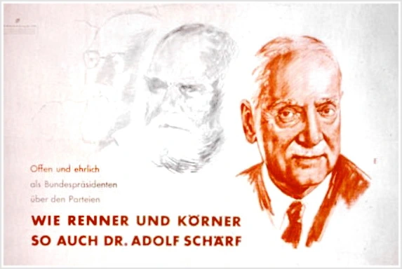 Plakat zur Bundespräsidentenwahl