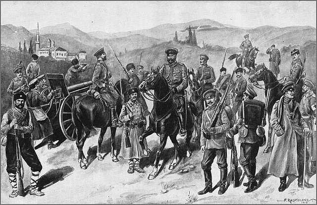 Das bulgarische Heer In: Illustrierte Zeitung, Leipzig, 14. Oktober 1915.