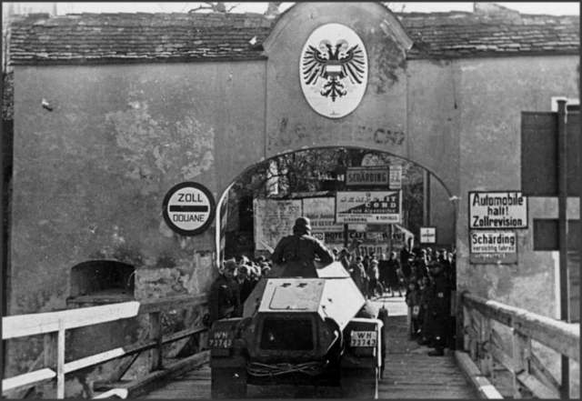 „Anschluss“ Österreichs: Einmarsch der deutschen Wehrmacht