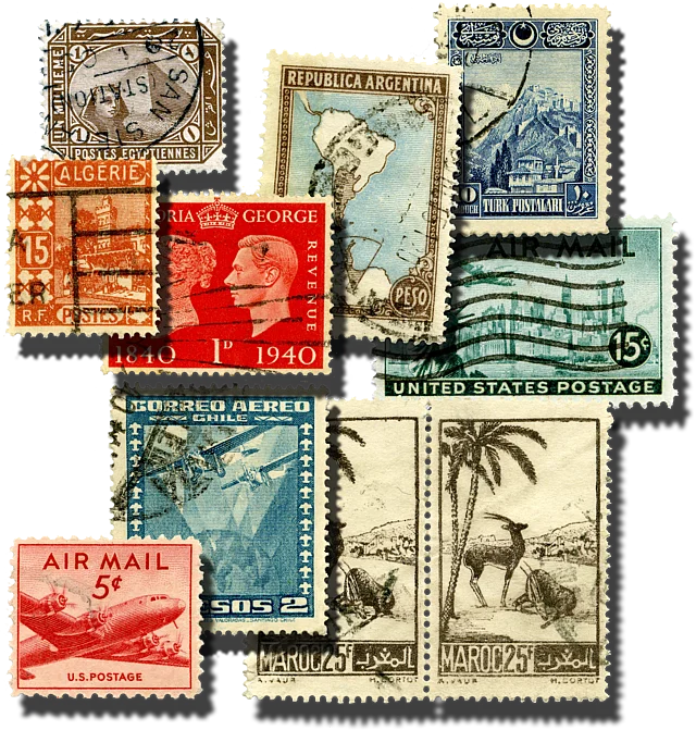Briefmarken aus dem Exil