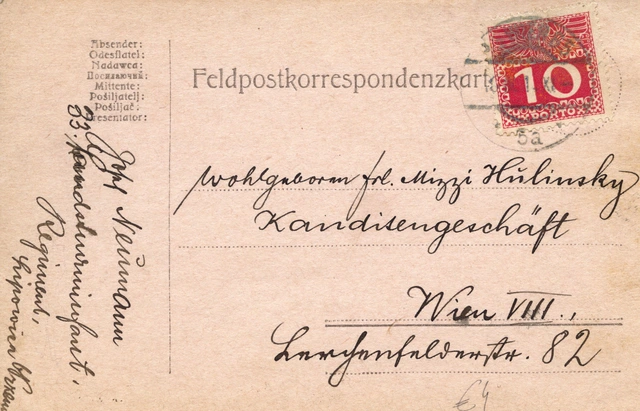 Feldpostkarte 1914