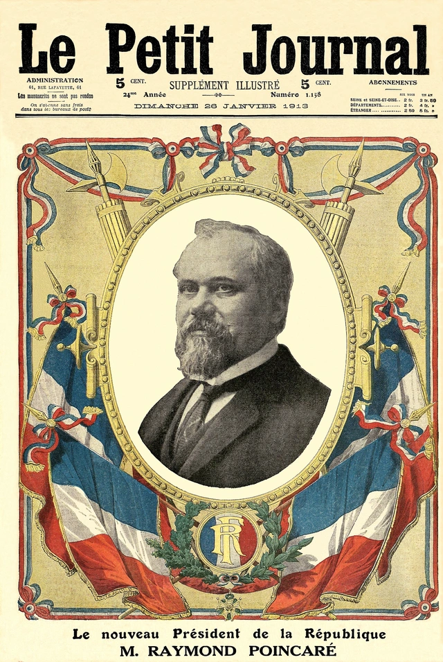 Der französische Präsident Raymond Poincaré