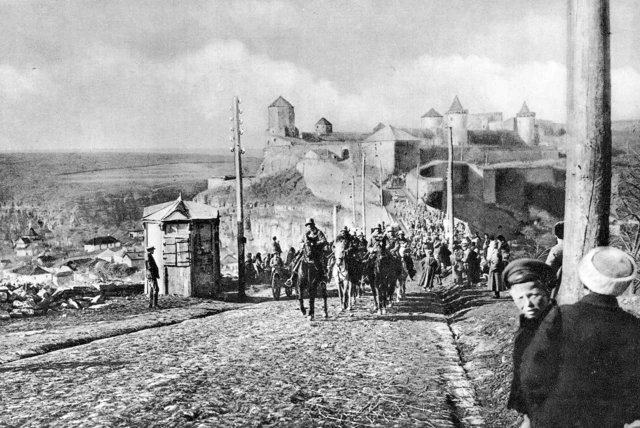 Podilskyi in der Ukraine 1918