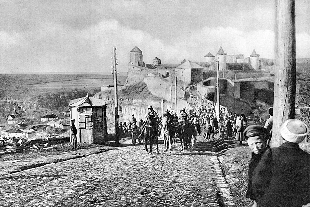 Podilskyi in der Ukraine 1918
