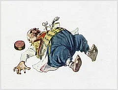 Karikatur Kriegsgegner Montenegro