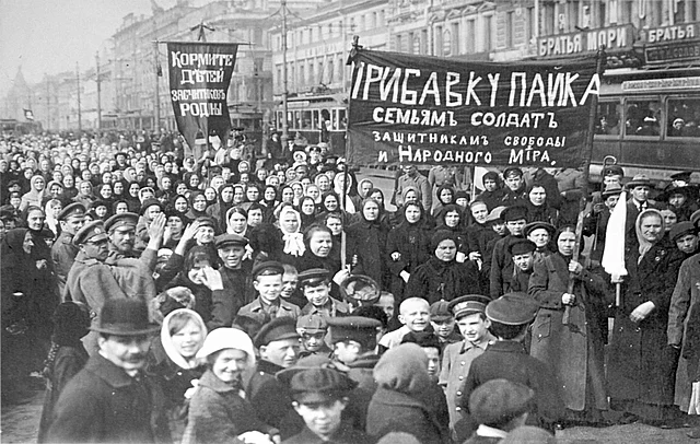 Demonstration in Petrograd
