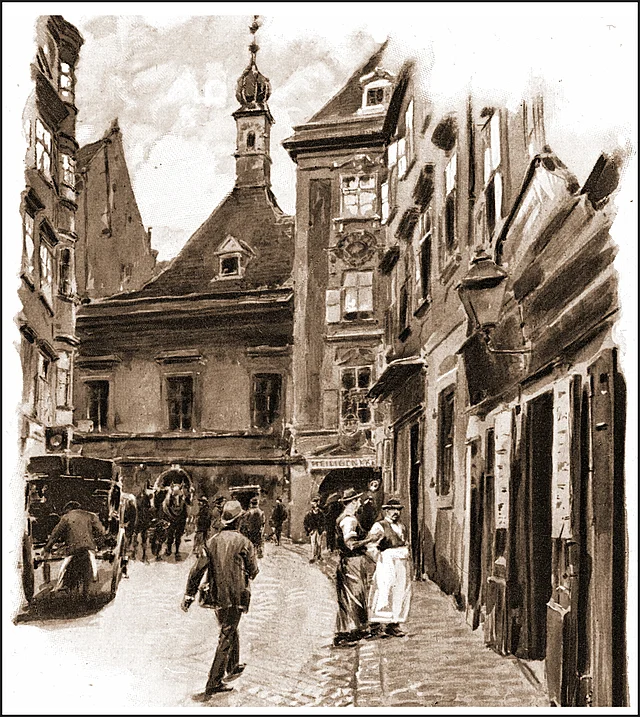 Der Heiligenkreuzerhof in Wien