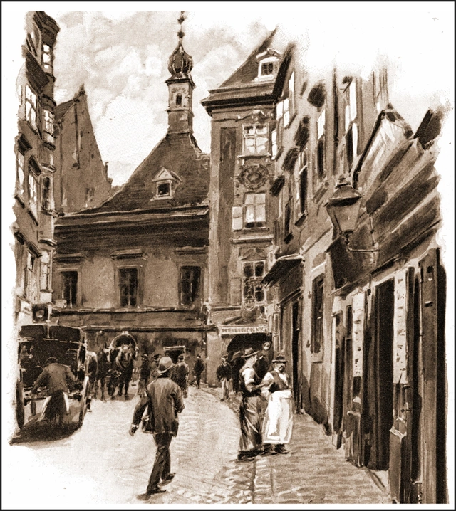 Der Heiligenkreuzerhof in Wien