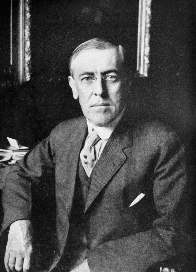 US-Präsident Wodrow Wilson