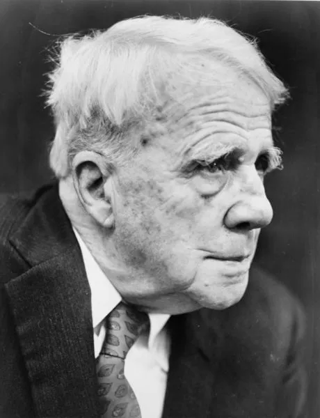   Robert Frost  - Aufnahme aus dem Jahr 1959.