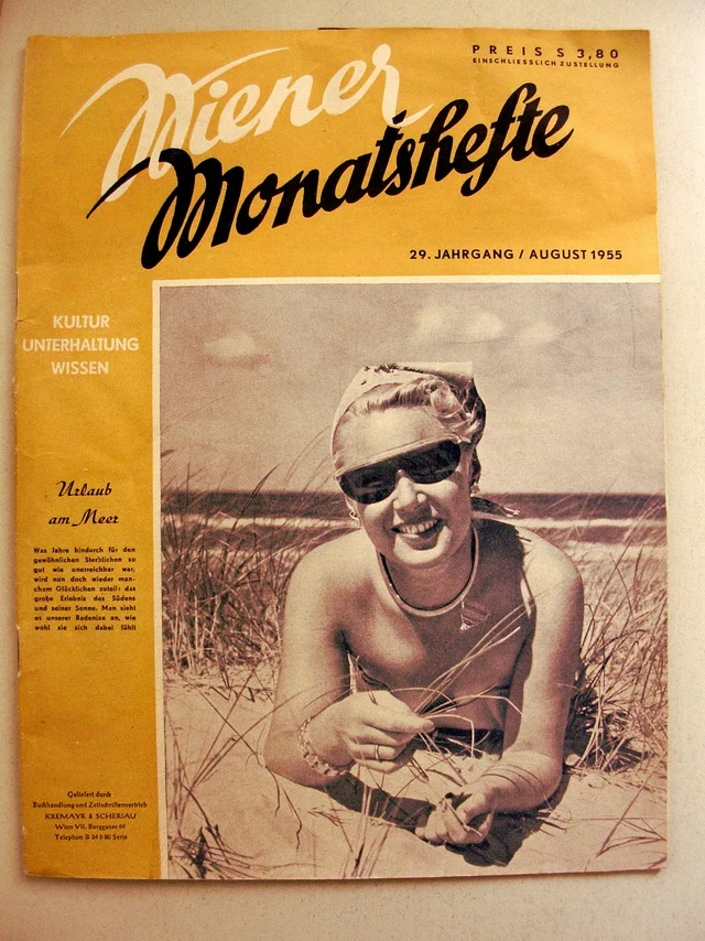 Cover mit Titel und Foto einer liegenden Frau mit Sonnenbrille die in die Kamera lächelt.