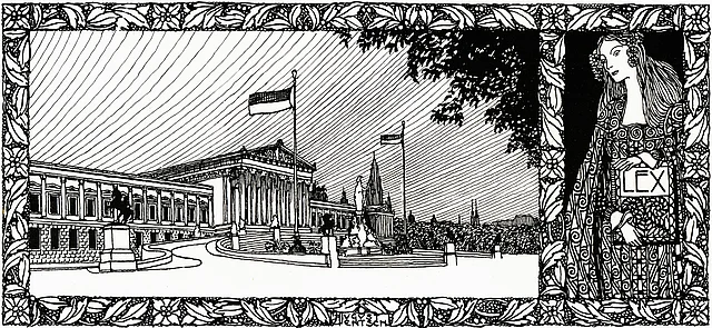Der Reichsrat in Wien - das heutige Parlament