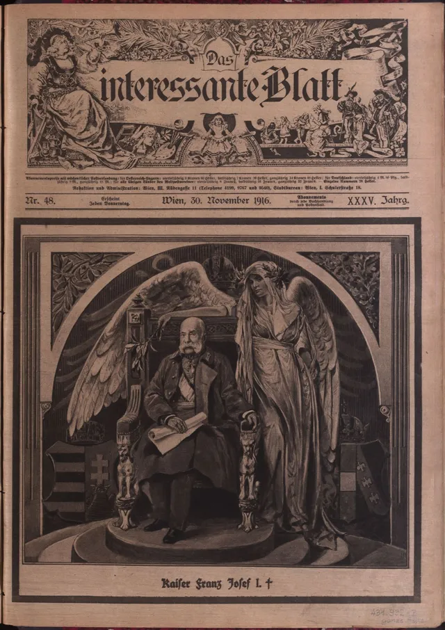 <p>Interessantes Blatt - 30. November 1916</p>