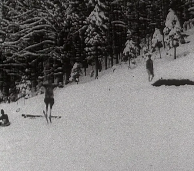 US-Truppen am Semmering beim Skifahren