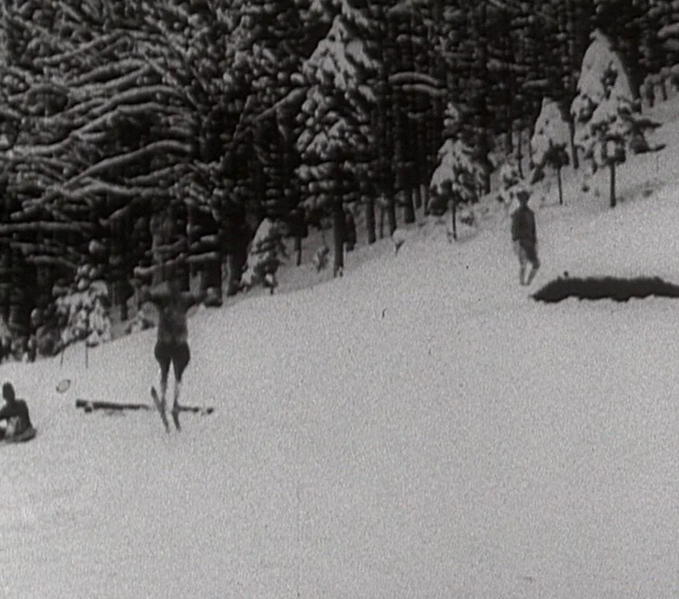 US-Truppen am Semmering beim Skifahren