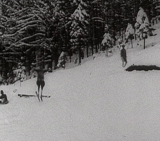 US-Truppen am Semmering beim Skifahren