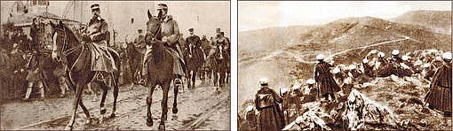 Szenen aus dem Balkankrieg