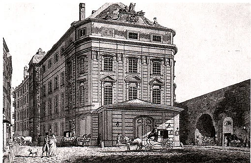 The Kärntnerthortheater (Carinthia Gate Theatre), Vienna (1820)