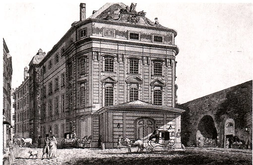 The Kärntnerthortheater (Carinthia Gate Theatre), Vienna (1820)