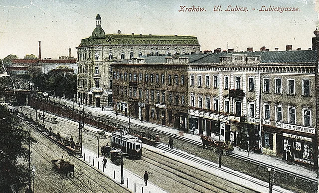 Postkarte von Krakau