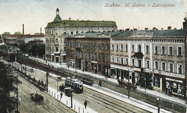 Postkarte von Krakau