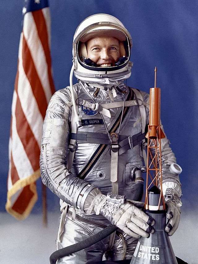 Der Astronaut Leroy Gordon Cooper Jr. 