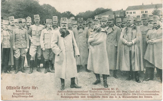 Erzherzog Friedrich und Franz Conrad von Hötzendorf