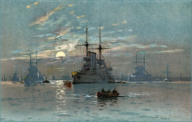 Die k. u. k. Flotte in Cattaro