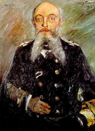 Großadmiral Alfred von Tirpitz - Gemälde von Lovis Corinth 1917