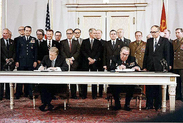 Die Unterzeichnung von SALT II in Wien