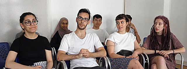 <p>Schülerinnen und Schüler des Abendgymnasiums zu Gast in der Österreichischen Mediathek&nbsp;</p>

