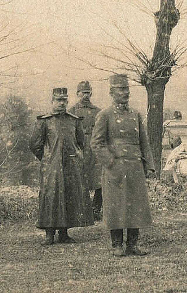 General Boroevic an der Isonzofront