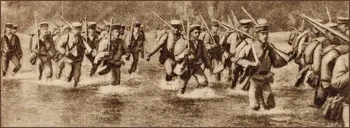 Russisch-Japanischer Krieg - Japanische Infanterie