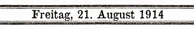 21. August 1914