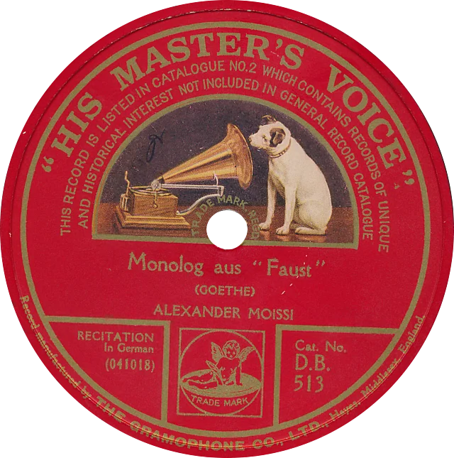 His Master’s Voice“ als Plattenlabel