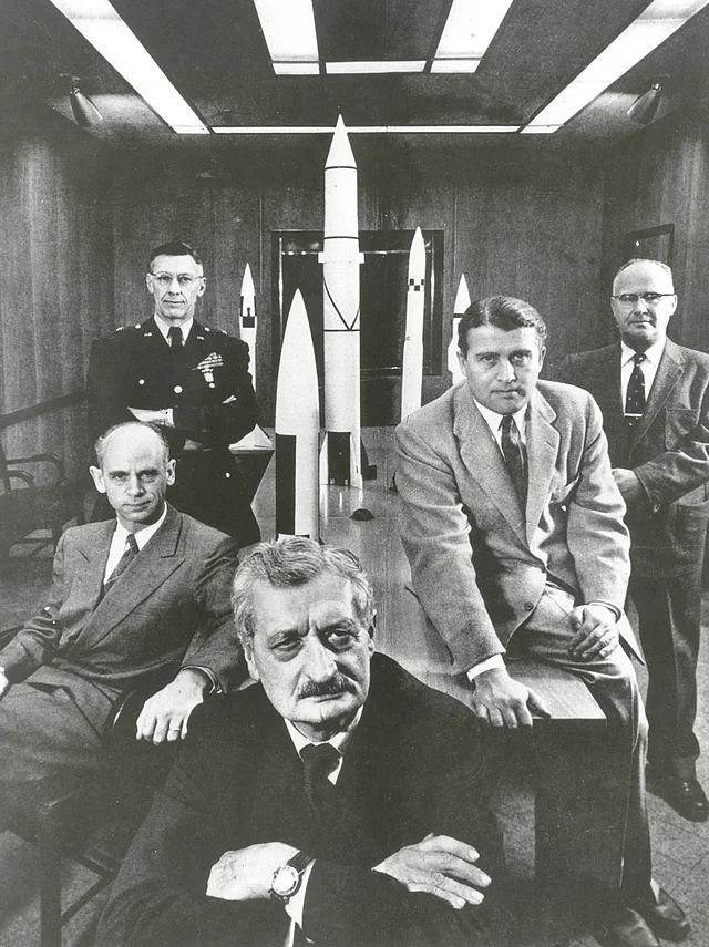 Die Army-Ballistic-Missle-Agency - Gruppenbild