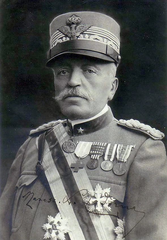 Italiens Oberbefehlshaber General Luigi Cadorna