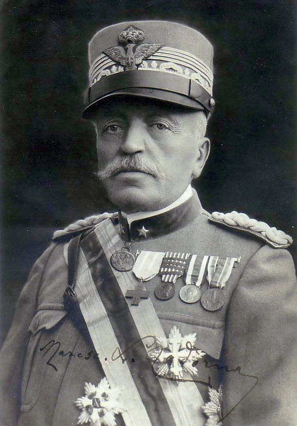 Italiens Oberbefehlshaber General Luigi Cadorna