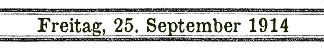 25. September 1914