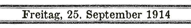 25. September 1914