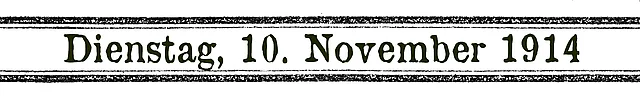 10. November 1914